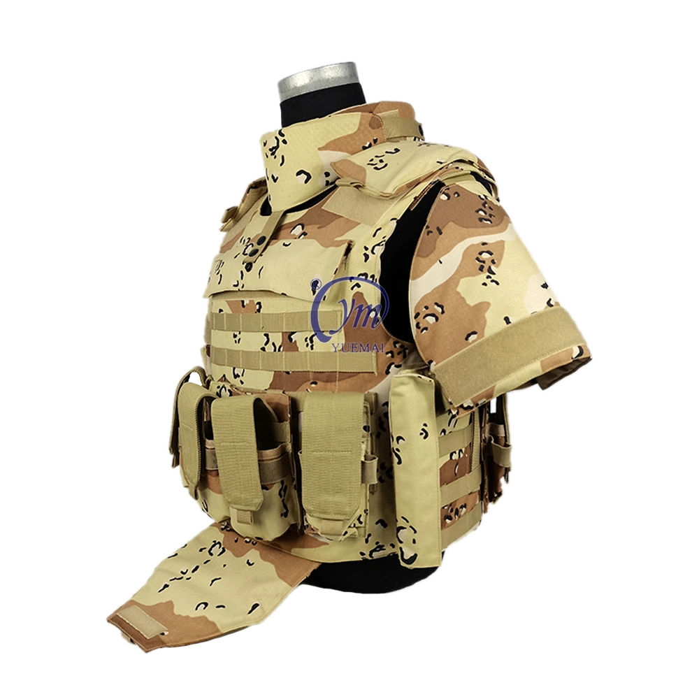 Whole Body Protect Ballistic Vest Camouflage Bullet Proof Jacket with Molle System