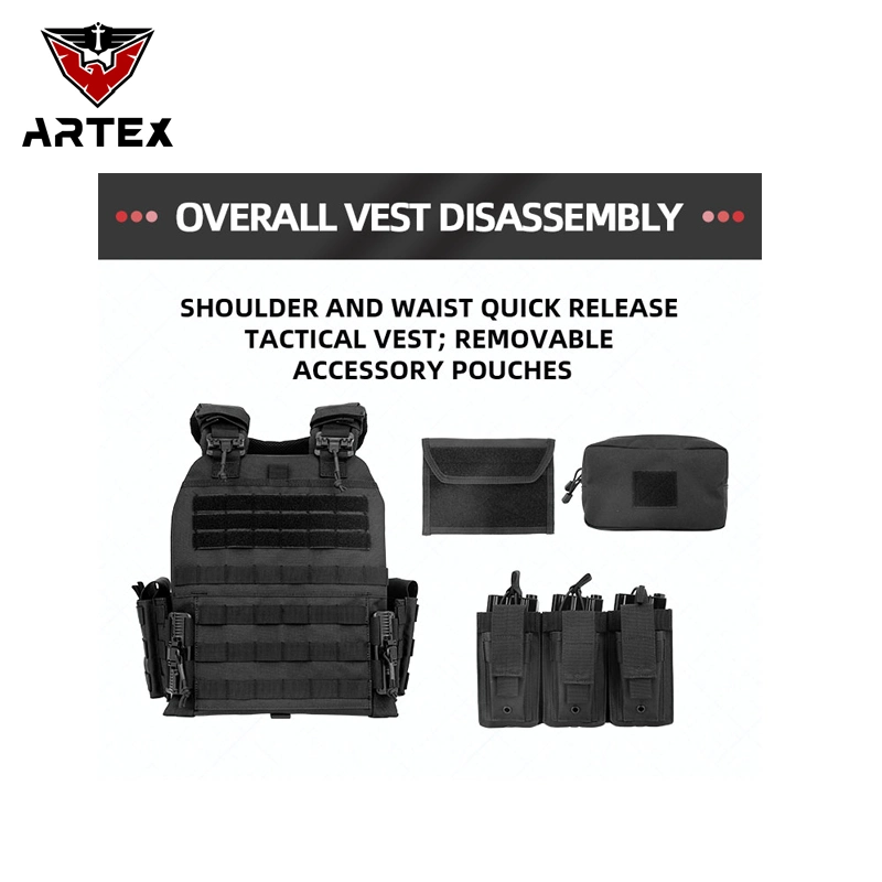 Advanced Customized Outdoor Tactical Vest Tactical Quick Release Protective Bulletproof Vest