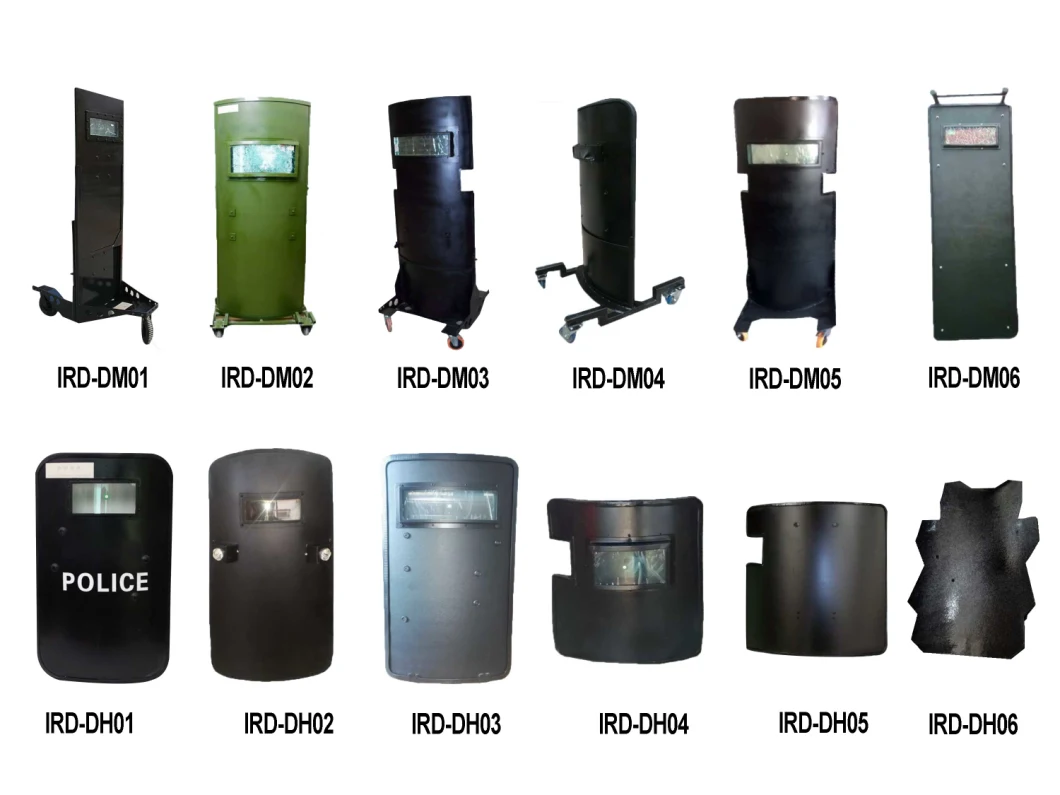 High Quality Safety Gear Bulletproof Equipment Alumina Ceramic Composite Bullet Proof Shield