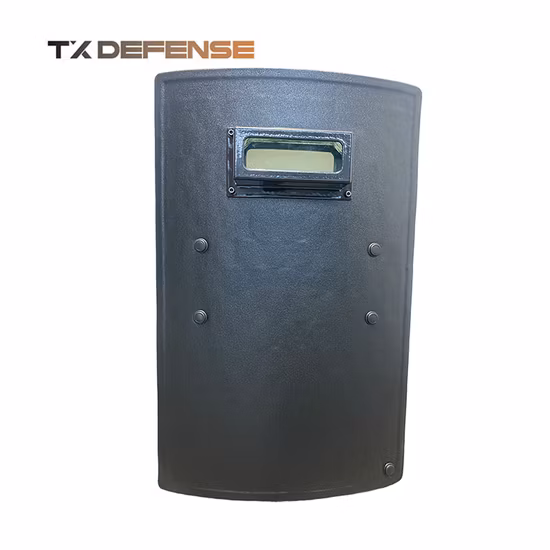 Двойной безопасный полицейский стиль, изготовленный на заказ пуленепробиваемый пластинчатый щиток из полиэтиленового материала для тактического оружия