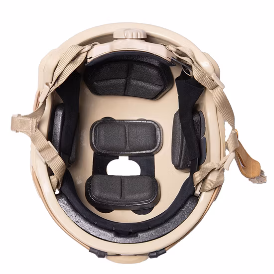 Сертифицированный Nij черный быстрый шлем с сертификатом CE