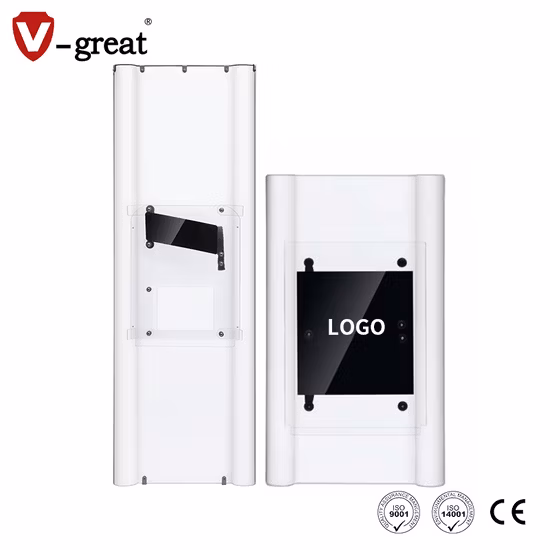 Поликарбонатный щит боевого сопротивления безопасный пуленепробиваемый круглый полицейский против массовых беспорядков